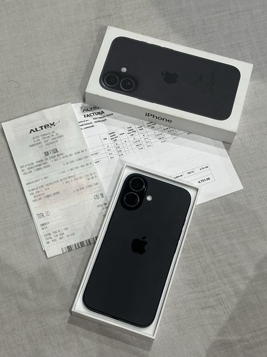 Iphone 16 black 128 gb