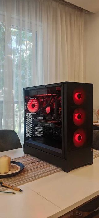 Мощен Комютър за Игри Работа и Забавления Ryzen 9 5950X/64Gb 16/32 Core/512GB SSD + 4TB HDD/RTX 3080 10G. 320bit/Гаранция