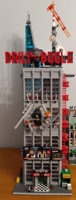 Лего марвел 4 здания