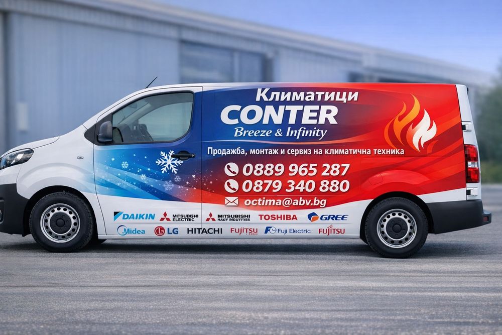 Стойки за климатик 43см заварени боядисани дебелина 1.5мм