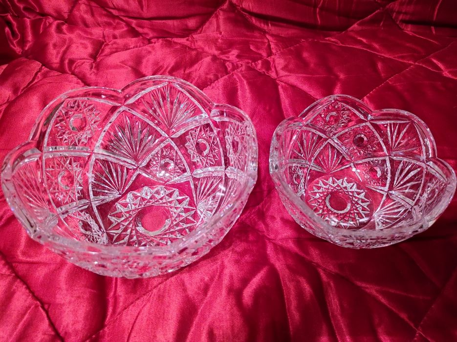 Вазочки хрустальные сервиз