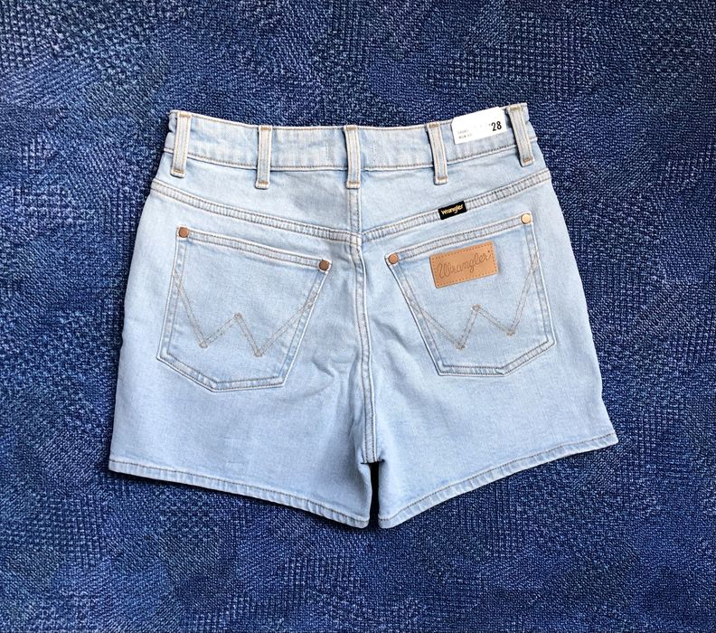 Wrangler Mom Denim Shorts ОРИГИНАЛНИ дамски къси дънки - 28