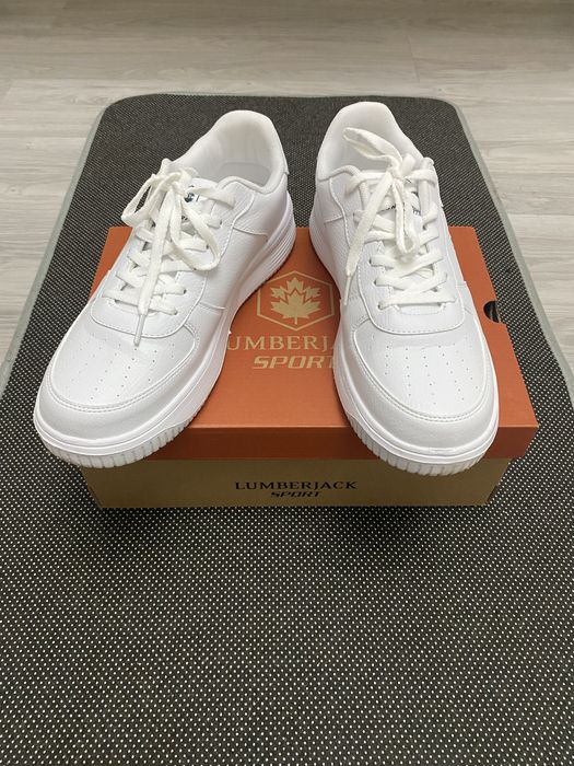 Кроссовки lumberjack белые