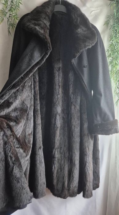 Palton dama lana 100%   nr.XXL-ca nou-