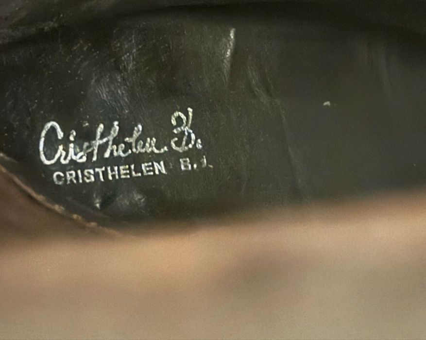 Cizme maro Cristhelen B by Musette - piele naturala, 39