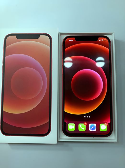 iPhone 12 64GB ,Не вскрывался, Всё оригинал, Полный комплект