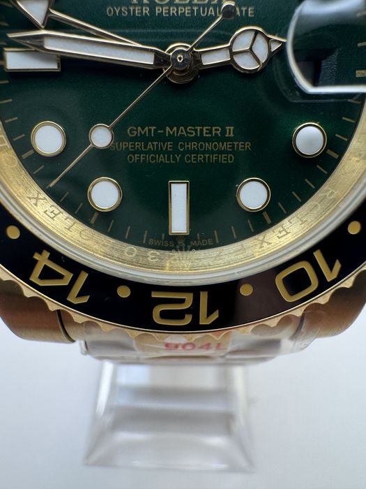 Ceas Rolex GMT-Master II Rolesor, Gold, 40 mm, Nou