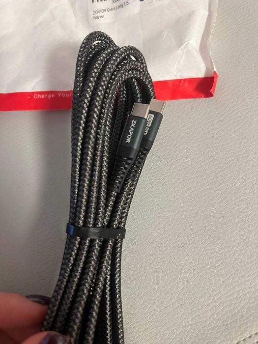 Cablu ZKAPOR USB-C 2 Pack | 2m | Nou