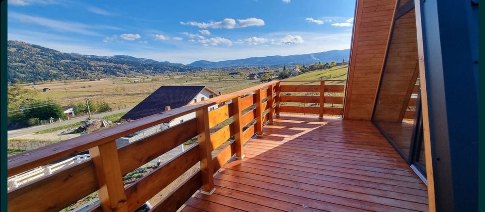 Vând cabană A-Frame sau casa pe structura metalica