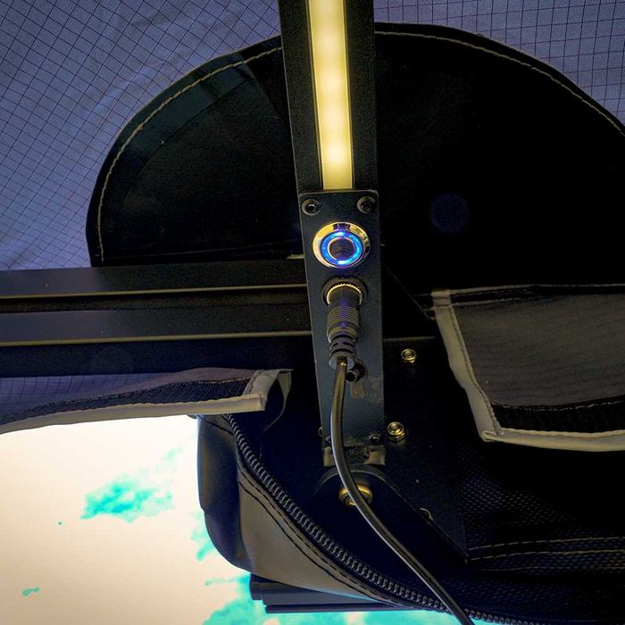 Overlander Max Marchiza auto 180 Grade cu LED 2.0 - Camping - PROMOTIE