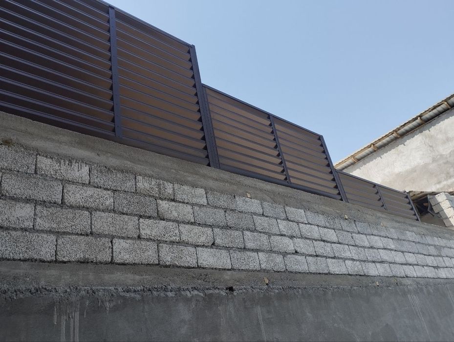 Премиалъные  забор-жалюзи для дома идачи.