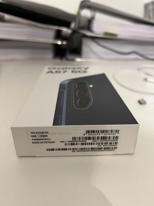 Samsung Galaxy A57, Navy Blue , 8GB Ram, 128 Gb