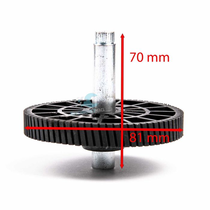 Зъбно Колело за Ел. Мотор Предна Чистачка на BMW БМВ E60 E61 E64