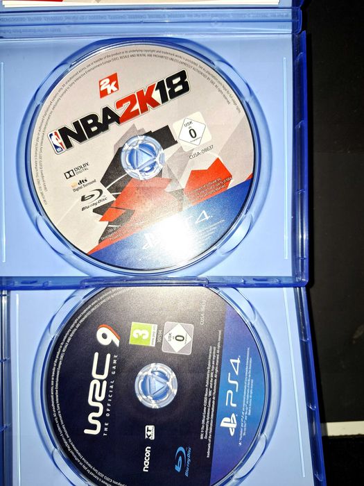 NBA2K18 И W2C 9 (ЗА ДВЕТЕ ИСКАМ САМО 20 ЕВРО)