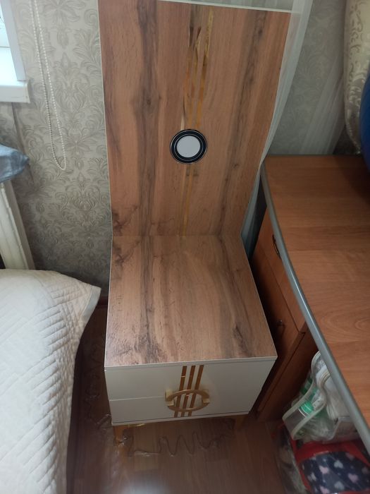 Тумбочка 2шт со светильником