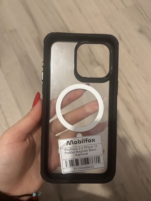Husa Mobilfox iohone 15 pro max MagSafe Black