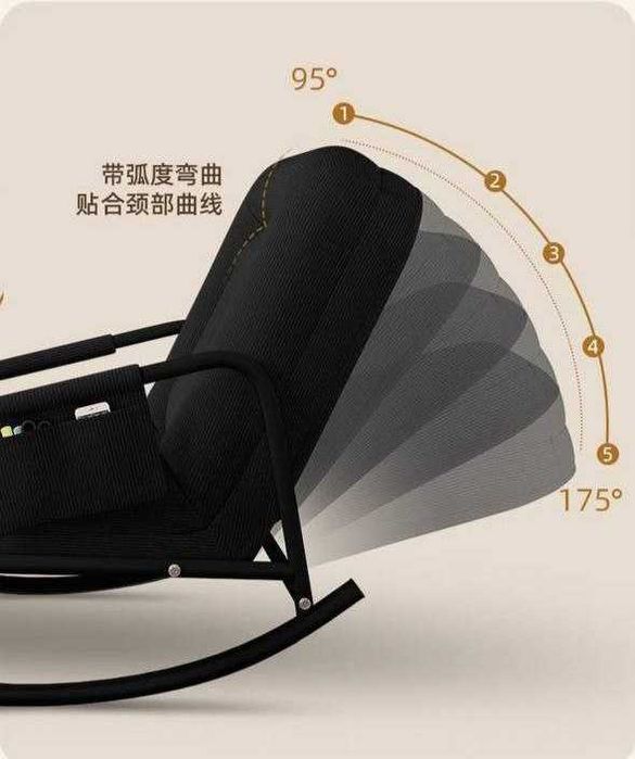 Складное кресло-качалка Пуф для балкона спальни дома нагрузка до 110кг