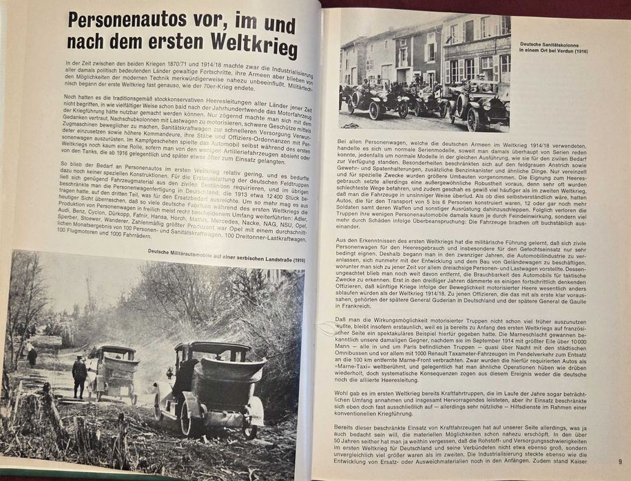 Немски бойни машини на 20ти век / Kraftfahrzeuge und Panzer der Reichswehr, Wehrmacht Und Bundeswehr