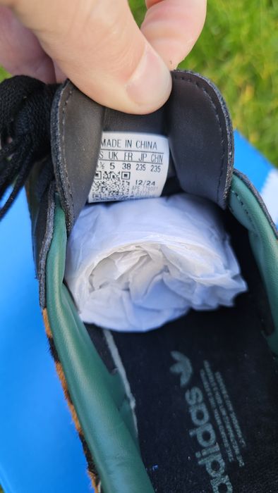 Adidas samba green leopard size 38