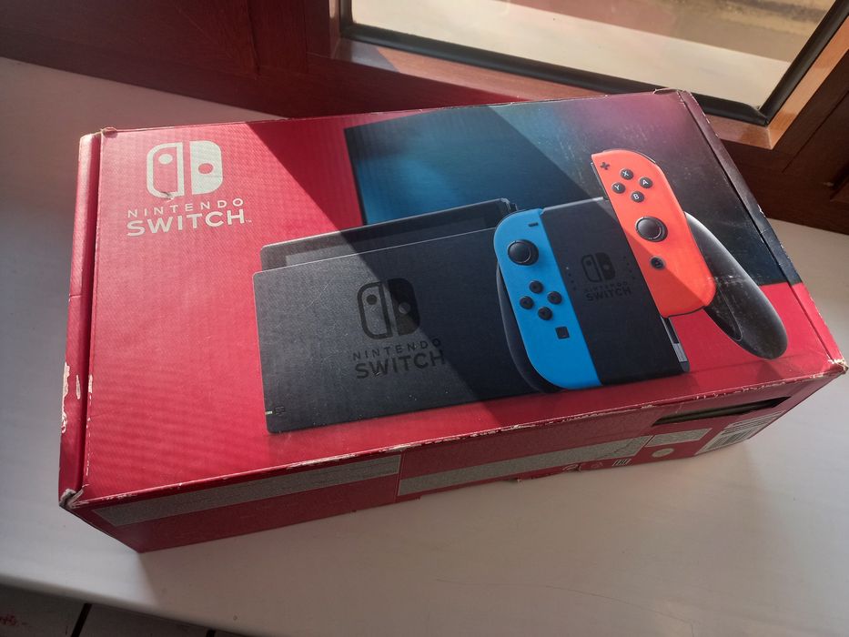 Прошитая Nintendo Switch rev2!