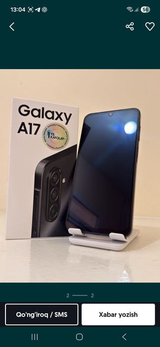 Samsung A 17 6/128  black