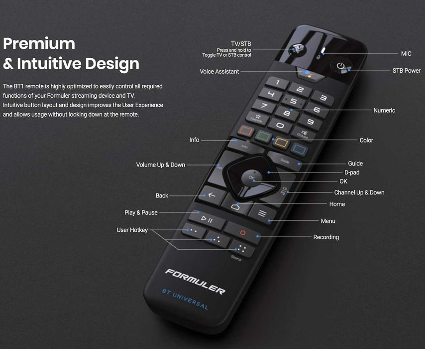 Media player FormulerZ11 ProMaxBT1–Media Streame Android4K OTT,sigilat