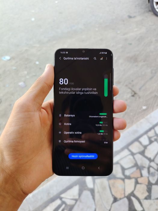 Samsung a30s sotladi