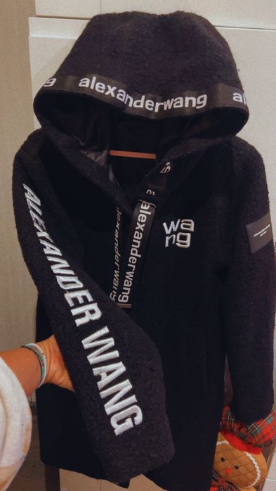 Wang-,палто естествена вълна.