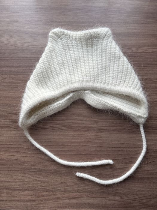 Шапка чепчик с ушами новая