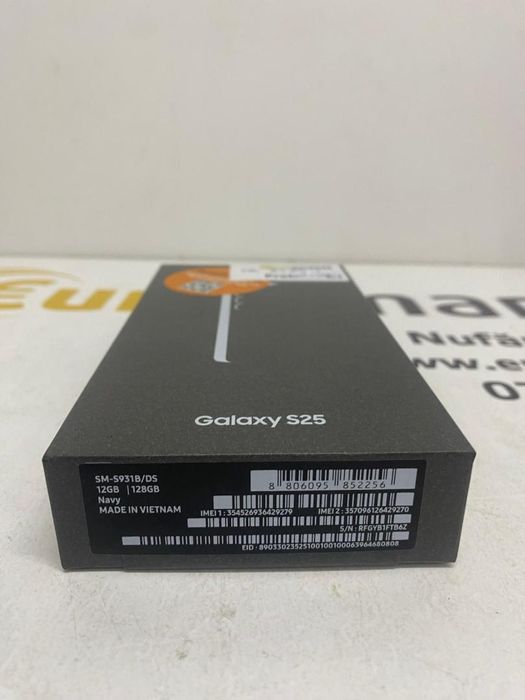 Telefon mobil Samsung Galaxy S25, Dual SIM, 12GB RAM, 128GB (nou) -N2-