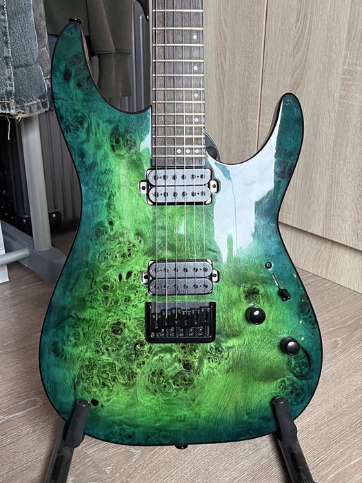 электрогитара schecter c-6 pro (aqua burst)