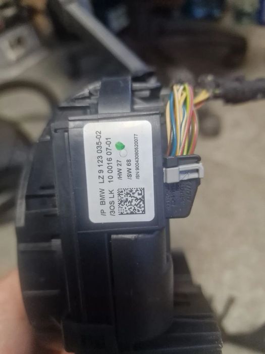 Volan piele cu comenzi,ansamblu manete semnalizarea Bmw seria 3 F30,E9