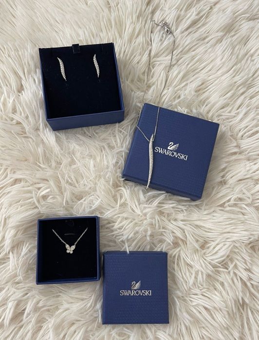 Swarovski Zara H&M Бижута Огърлица Гривна Обеци