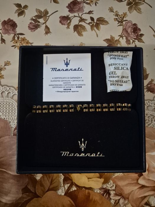 Brățară Maserati neagră