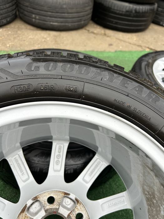 5х112 16 оргинални audi със зимни гуми