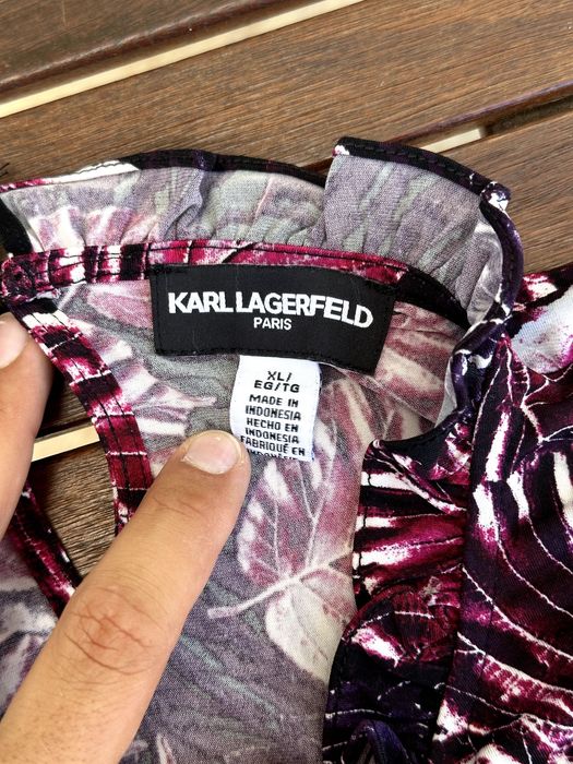 Дамска блуза KARL LAGERFELD Paris - размер L/XL, Отлично състояние / Оригинална