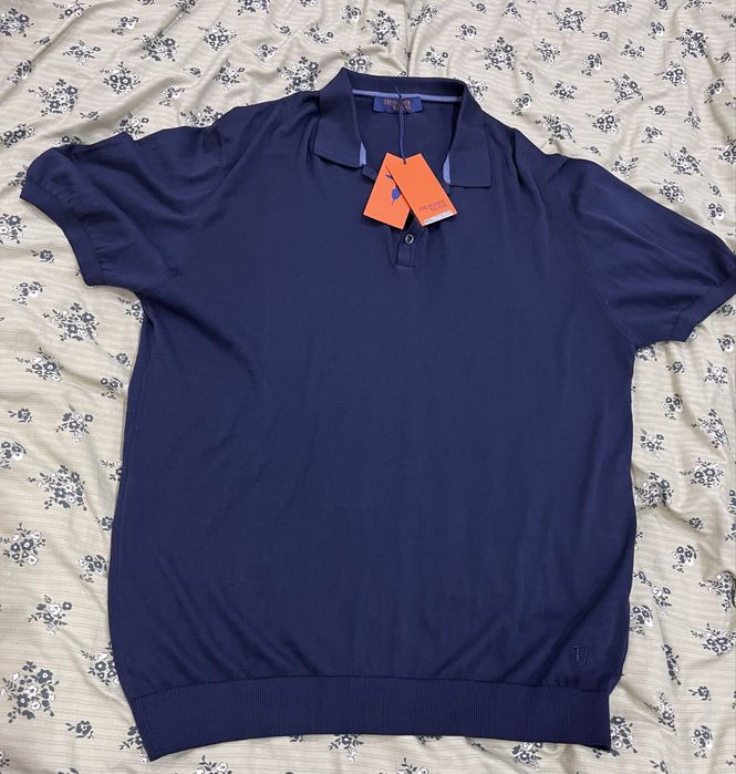 Рубашка Поло 1/2 рукава из чистого хлопка, размер 3XL