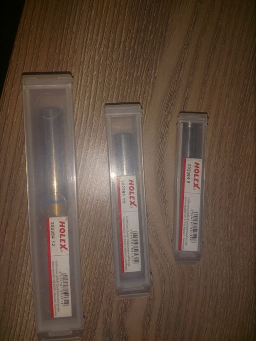 Нож за фреза Holex INOX carbide clutter  8/10/12 м Твърдосплавна фреза