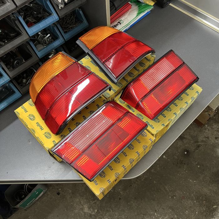 Новые фонари HELLA bmw e34 бмв е34