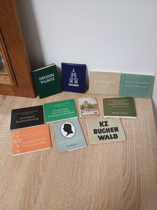 Mini albume carti postale Germania Dresden vintage suvenir anii 40-50