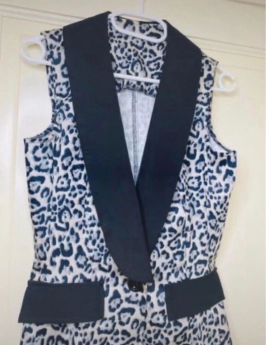 Vestă animal print