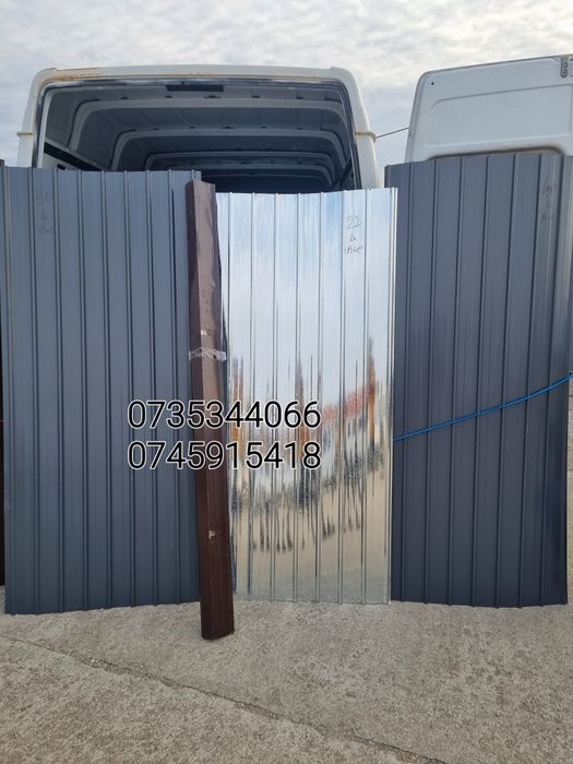 Tablă cutată Colorată și zincată