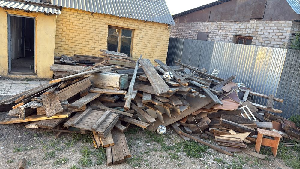 Доски бесплатно дрова на топку