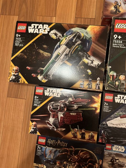 Legp star wars, ninjago, harry potter