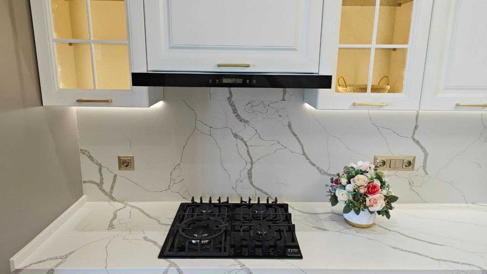 Искусственный камень, Кварц,  столешница