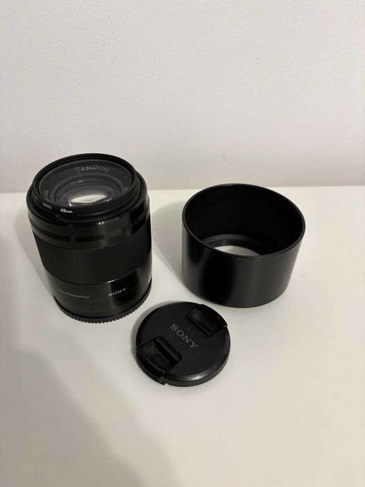Obiectiv Sony, montura E, 50mm, f1.8 OSS, Negru