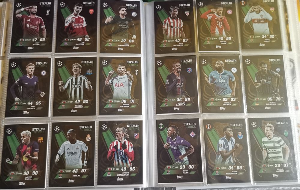 Карти Match Attax Шампионска лига 25/26