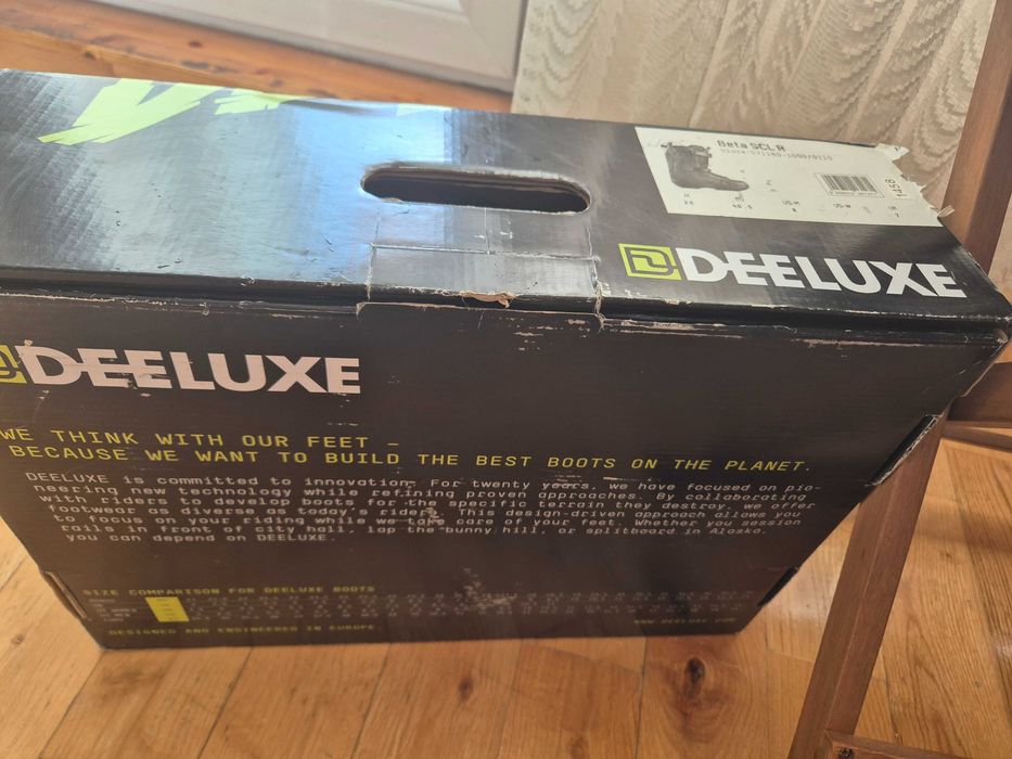 Сноуборд обувки Deeluxe 40.5 , 26 см стелка