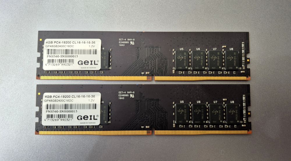 DDR4 4x2 (8GB) GEIL 2400MHz