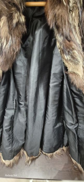 Дамско кожено палто